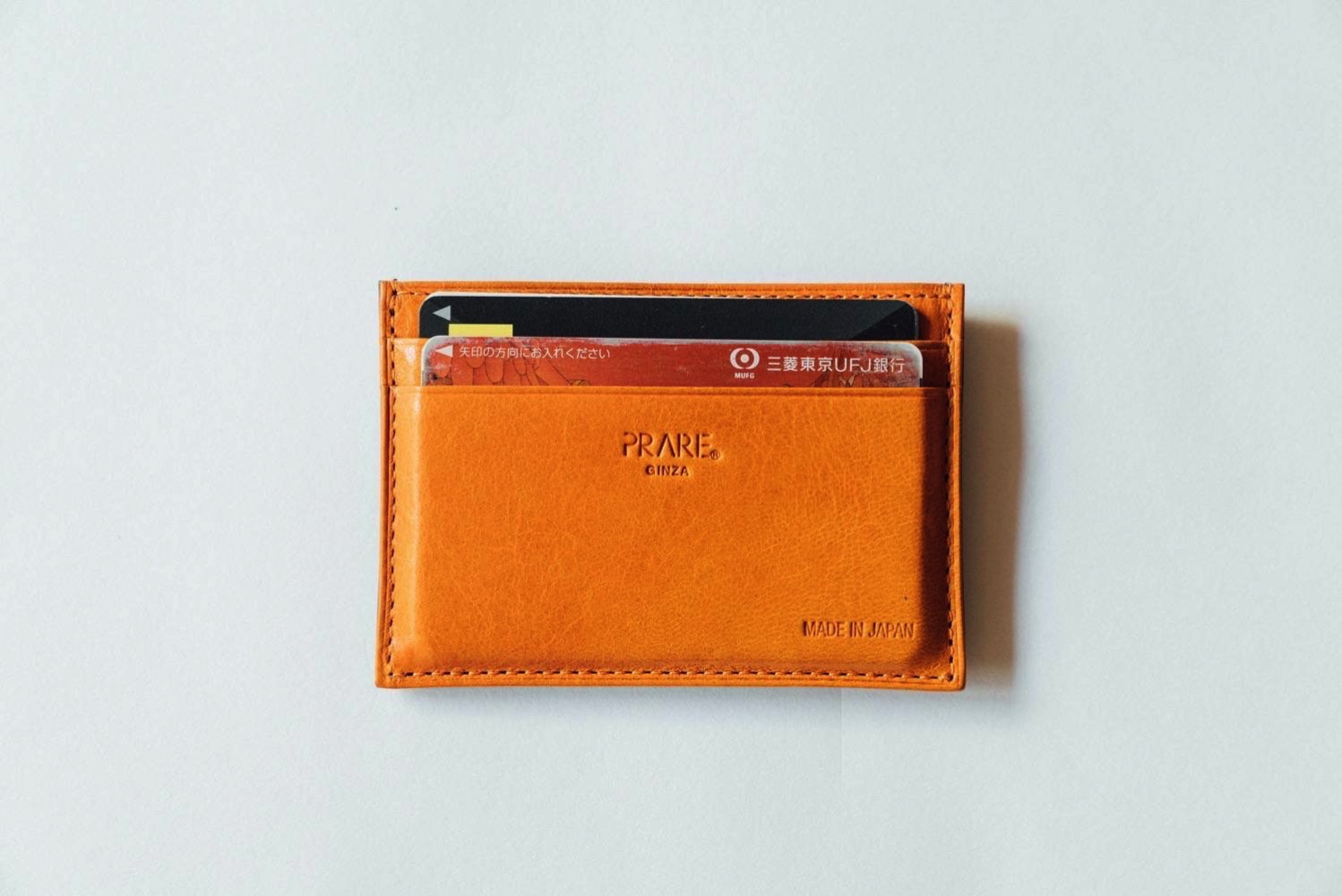 Prairie GINZA（プレリーギンザ）の名刺入れを財布にするという新提案。